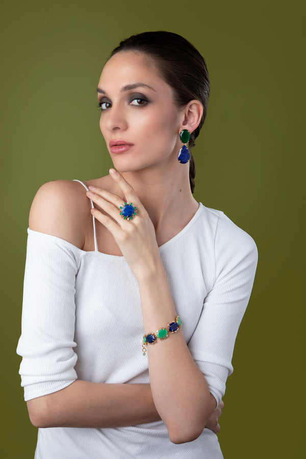 Bounkit Emma Large 30x20mm Drops (more Colors)