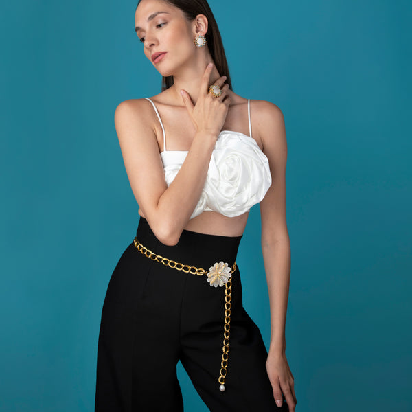 Bounkit Isabella Flower Belt