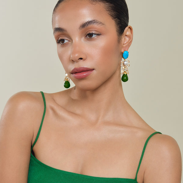 Bounkit Jade Earrings