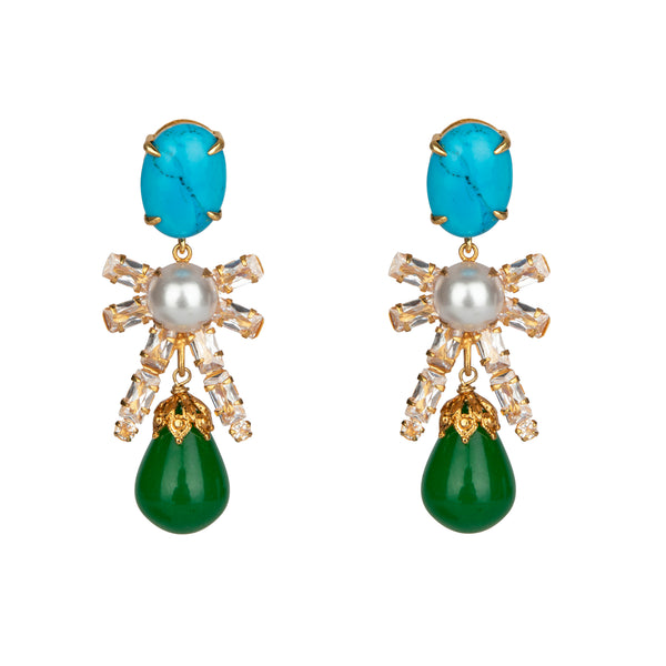 bounkit Jade Earrings