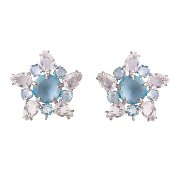 Bounkit Lemon Quartz & Pearls Earrings (more Colors)