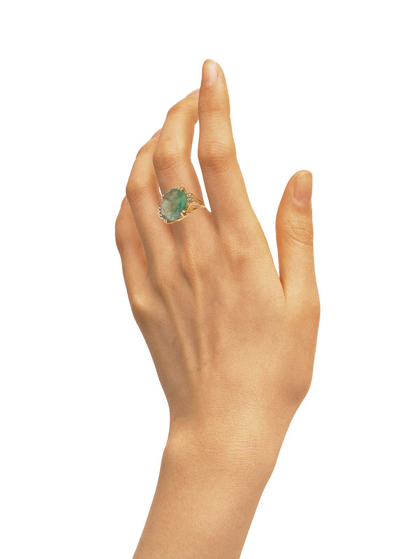 Bounkit Lemon Quartz Ring (more Colors)