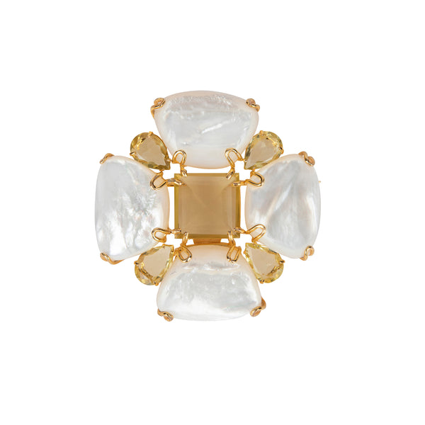 bounkit Oriana Brooch/ Pendant (more colors)