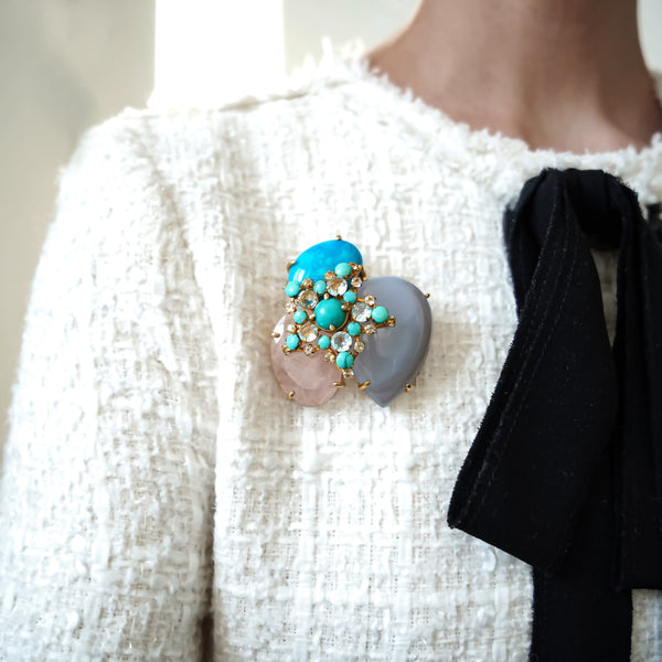 Bounkit Rosie Brooch