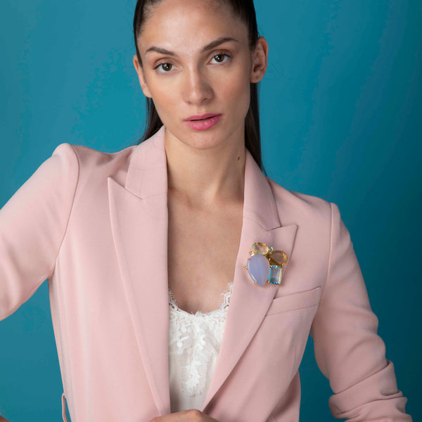 Bounkit Theodora Pendant/Brooch (more Colors)