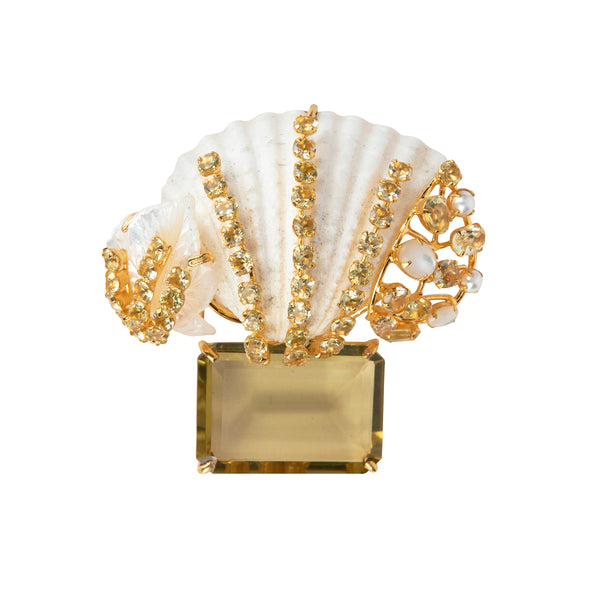 bounkit Valentina Brooch/ Pendant