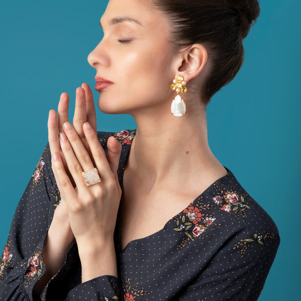 Bounkit Veronica Cocktail Ring (more Colors)