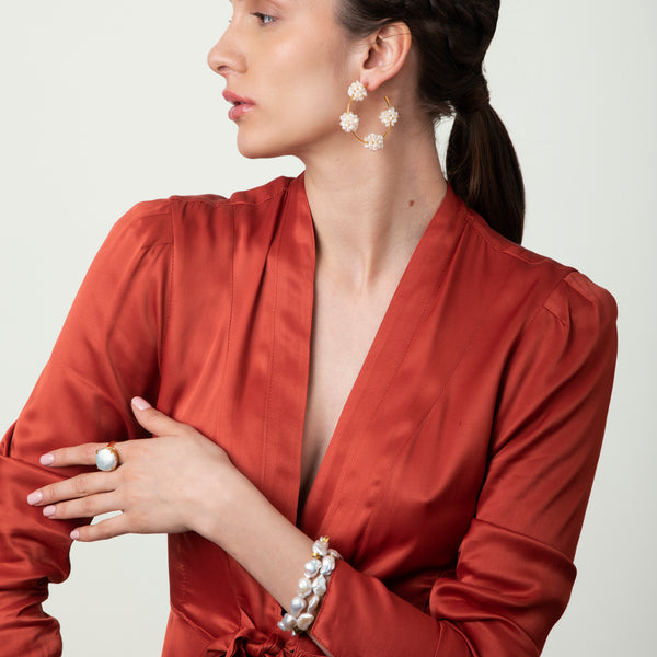 Bounkit Violetta Hoops