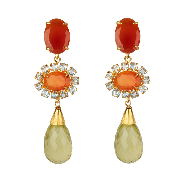 bounkit Violette Earrings