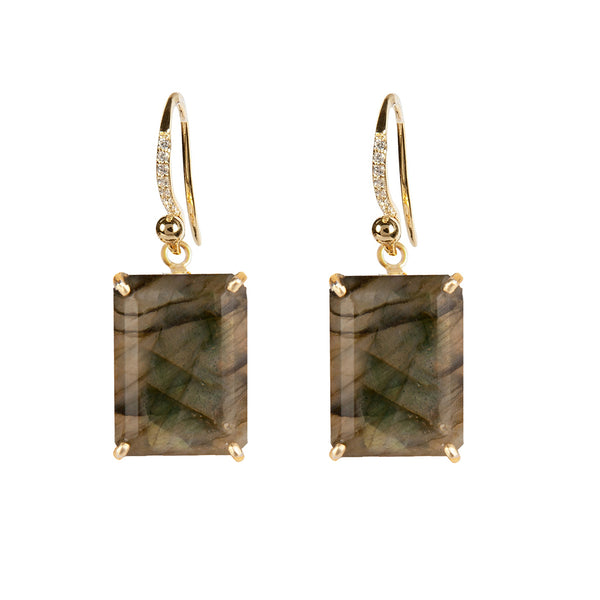 bounkit Darina Medium Fish Hook Earrings (more colors)