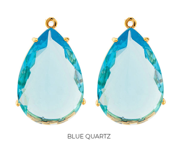 Bounkit Emma Medium 25mm X 18mm Pear Drops (more Colors)