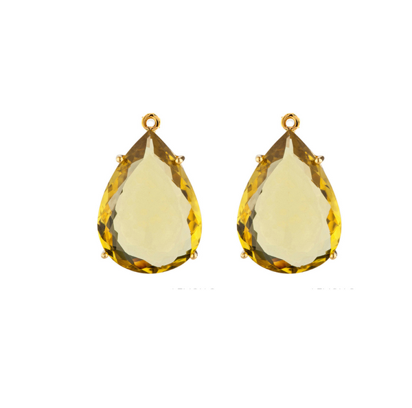 bounkit Emma Medium 25mm x 18mm Pear Drops (more colors)