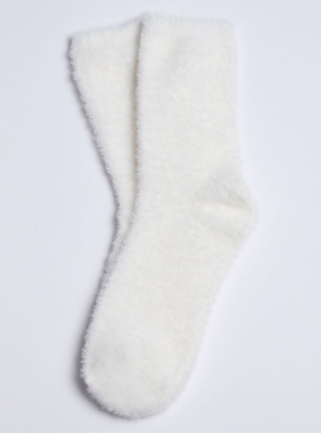 Boux Avenue 2 Pack Feather Fluffy Ankle Socks - Pink Mix