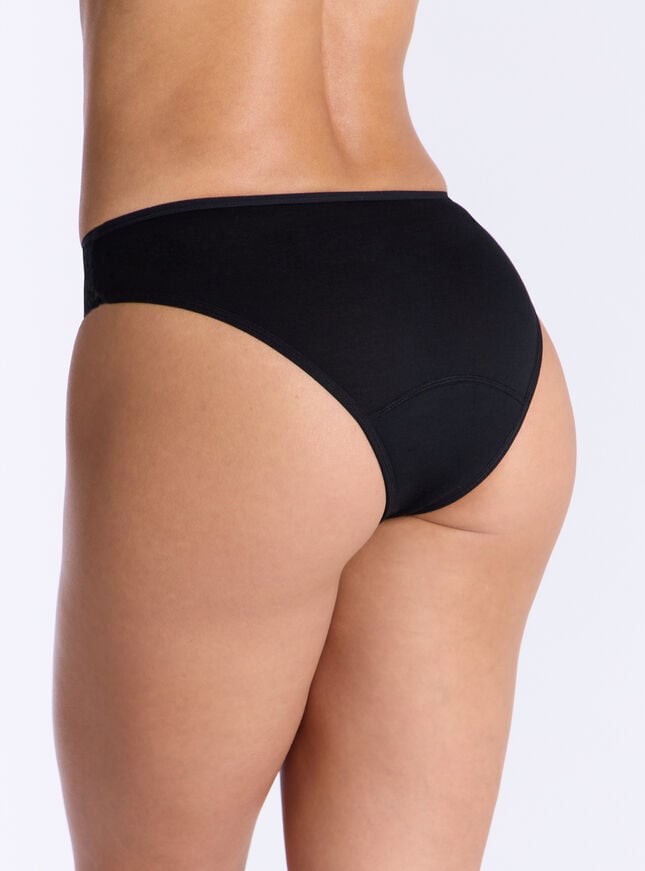 Boux Avenue 2 Pack Medium Flow Modal Period Pants - Black