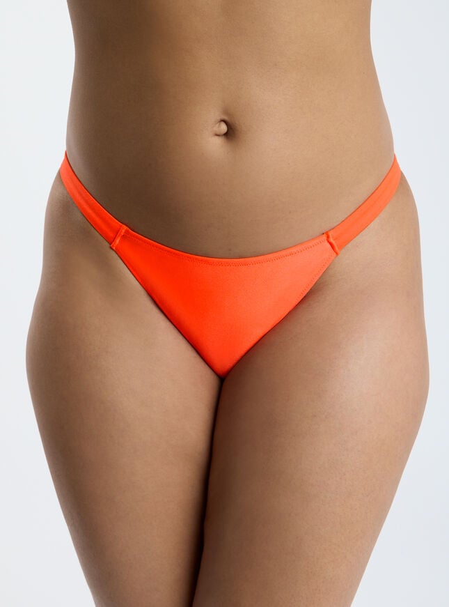 boux avenue Amalfi brazilian bikini bottoms - Neon Orange
