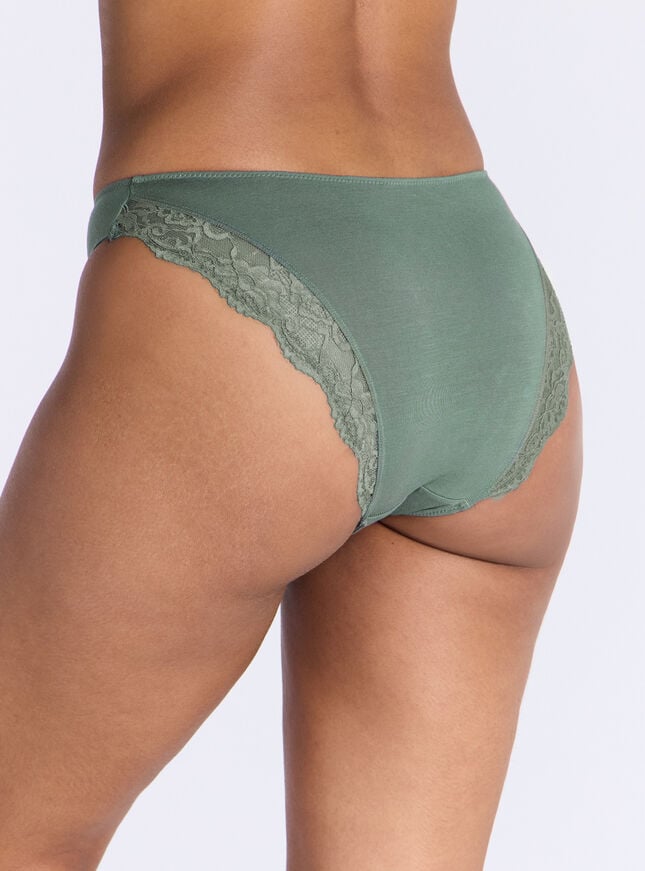 boux avenue Alice super soft briefs - Forest Green
