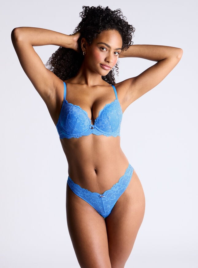 Boux Avenue Aliyah Briefs - Cornflower