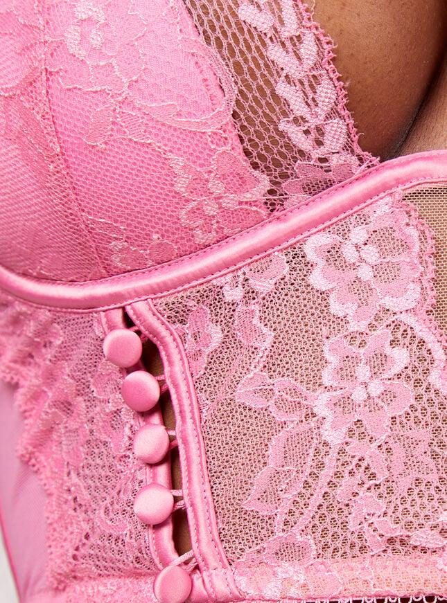 Boux Avenue Ammielia Longline Bra - Bubblegum Pink