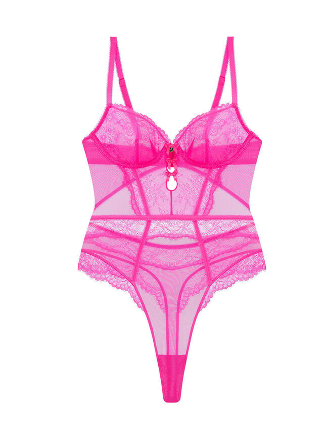 Boux Avenue Aubree Body - Hot Pink