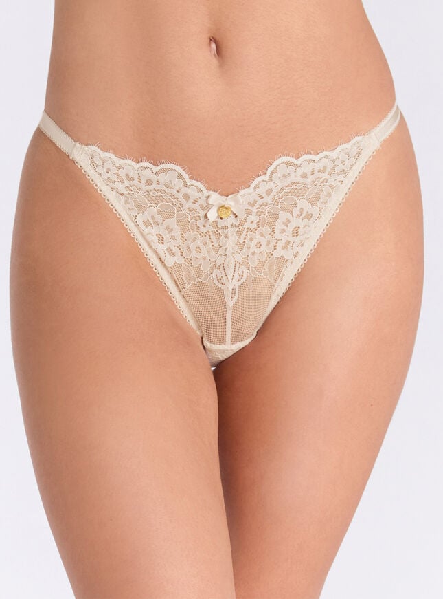 boux avenue Betsy lace briefs - Ivory