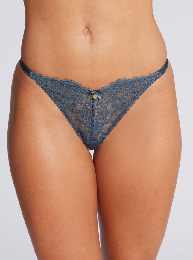 boux avenue Betsy lace briefs - Khaki