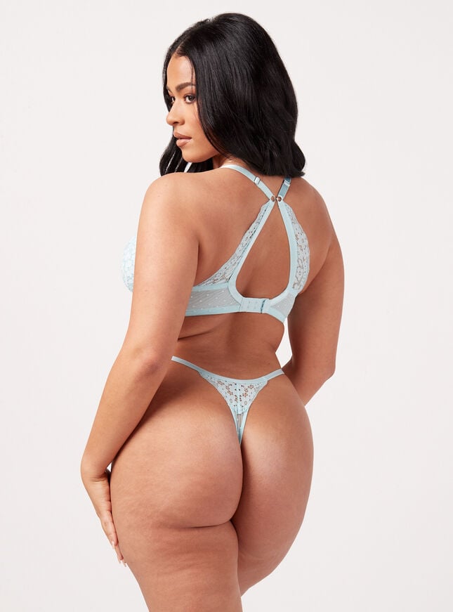 Boux Avenue Bijou Balconette Bra - Sky Blue