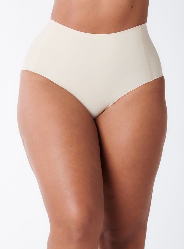 boux avenue Bonded high-waisted briefs - Nude