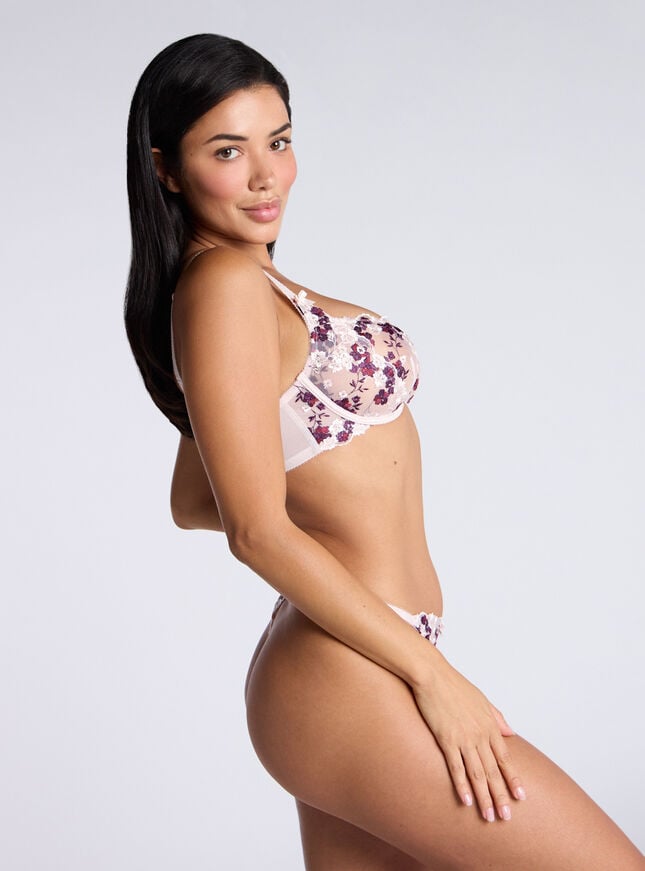 Boux Avenue Bonnie Balconette Bra - Blush Pink