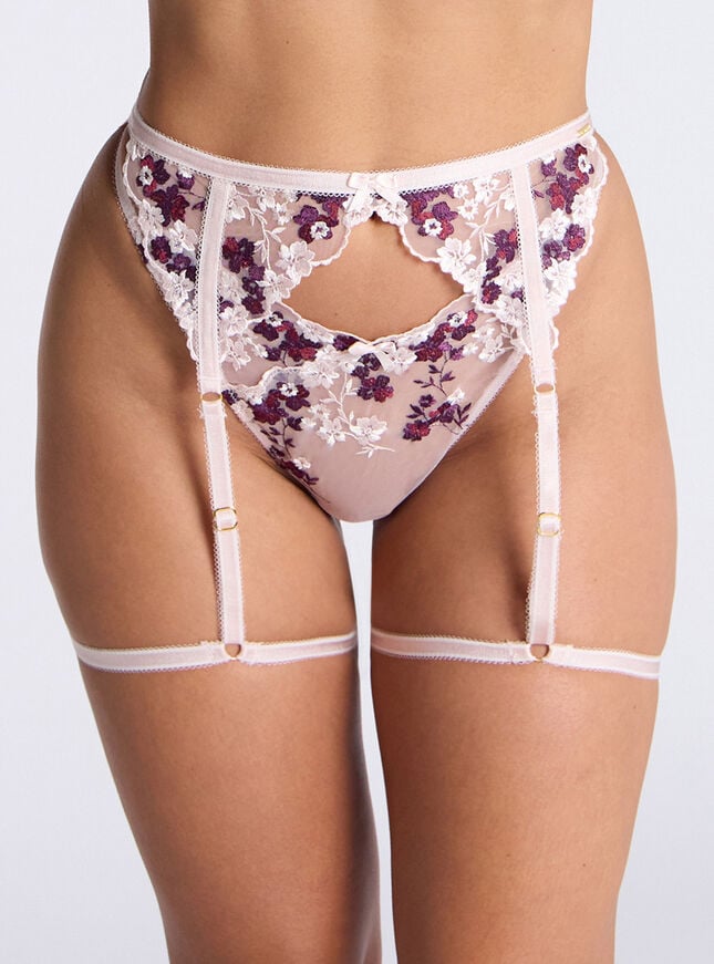 boux avenue Bonnie leg harness - Blush Pink