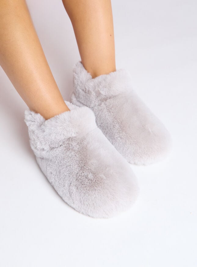 boux avenue Boot slippers - Grey