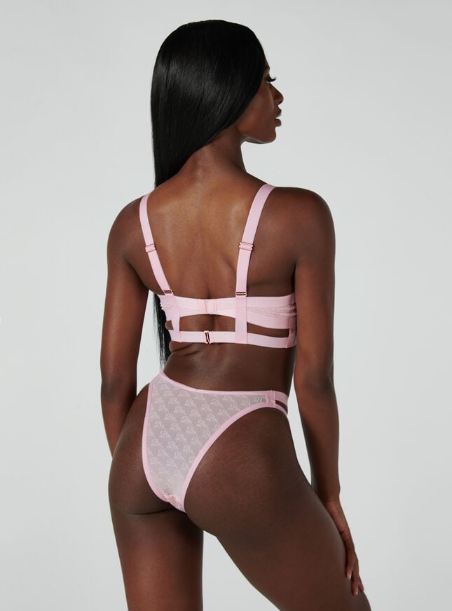 Boux Avenue Bouxtique Brooke Plunge Bra - Pink