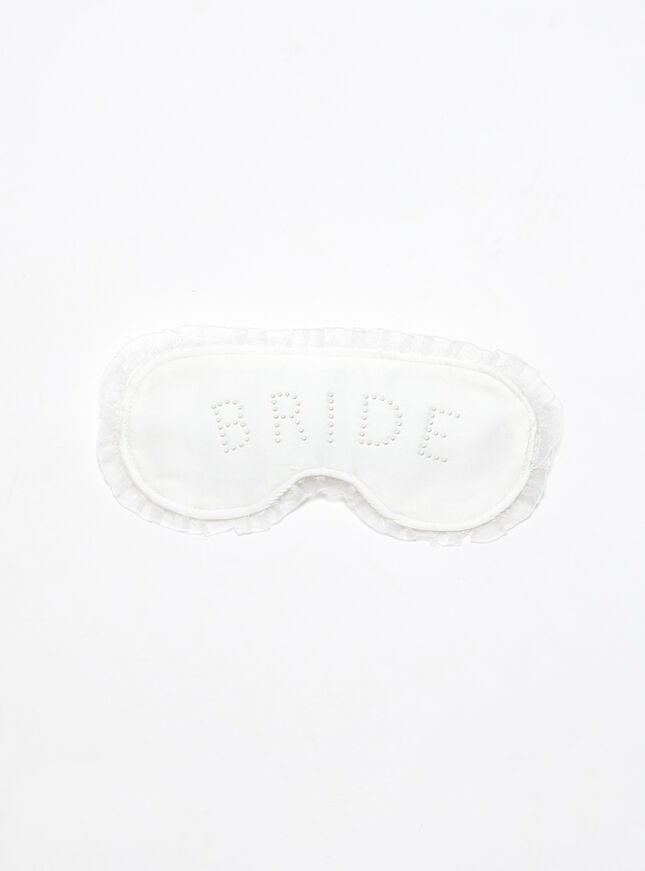 Boux Avenue Bride Eyemask - White