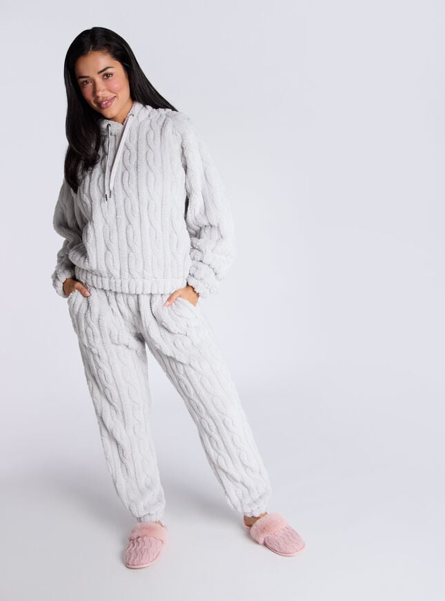 Boux Avenue Cable Lounge Set - Grey Mix