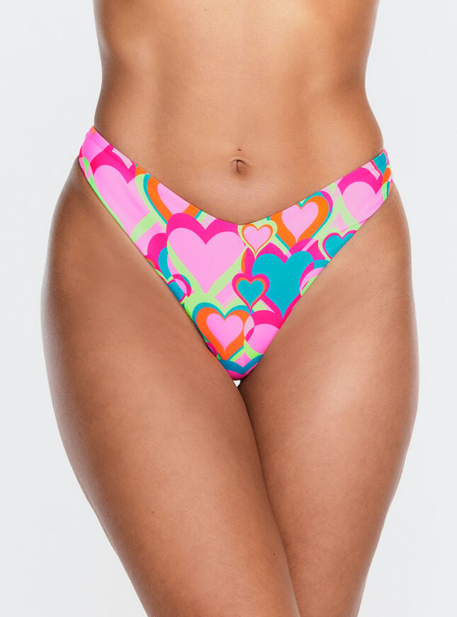 boux avenue Dominica bikini thong - Neon Pink
