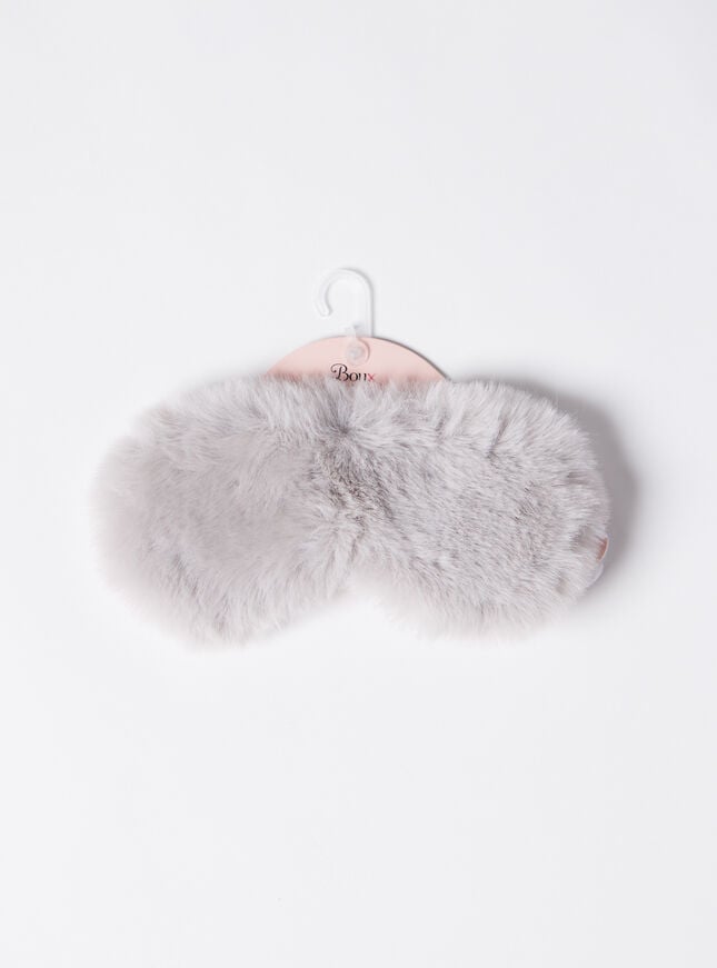 Boux Avenue Fluffy Eyemask - Grey