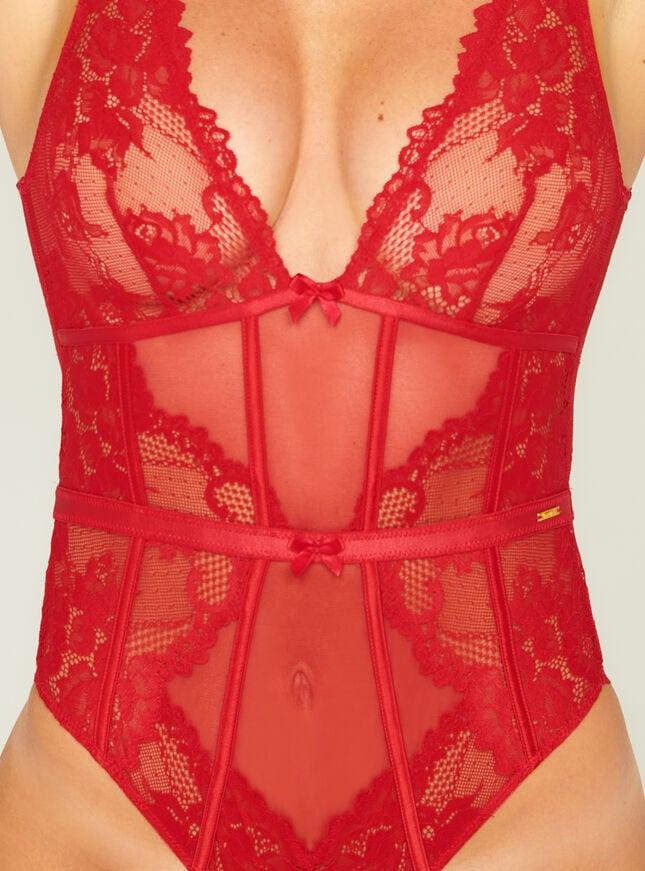 Boux Avenue Francine Body - Red