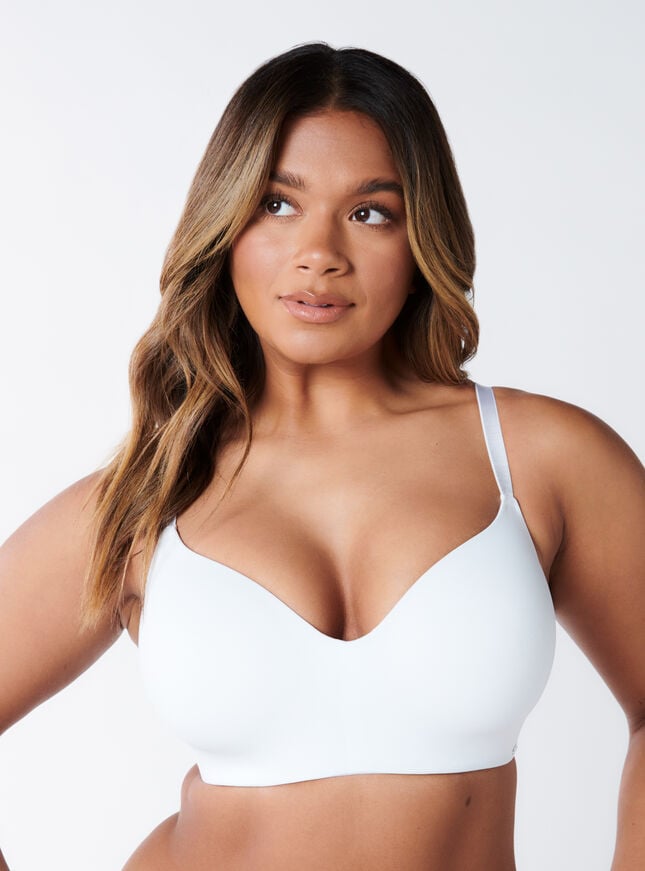 boux avenue Full support lounge bra - White