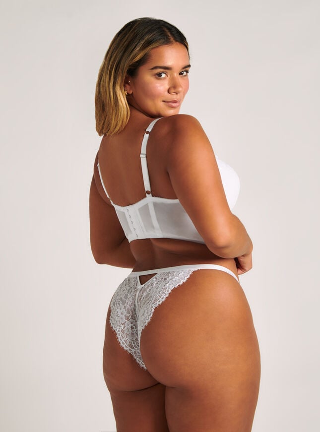 Boux Avenue Harlow Tanga Briefs - White
