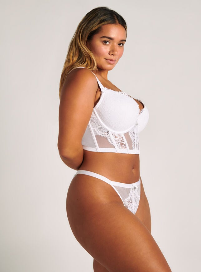 Boux Avenue Harlow Tanga Briefs - White