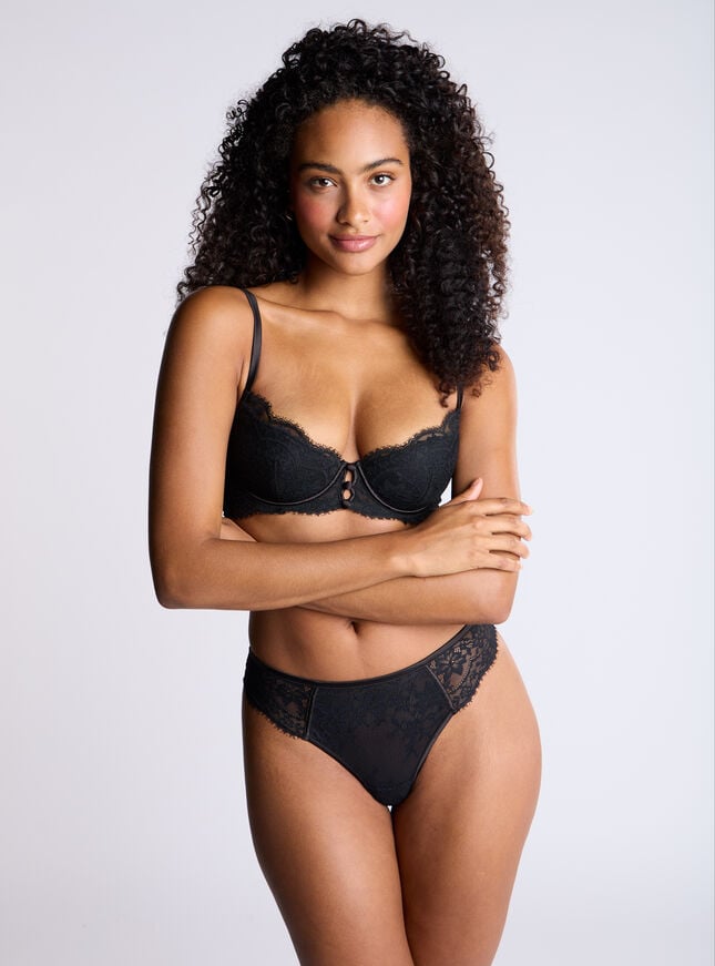 Boux Avenue Harri Thong - Black Mix