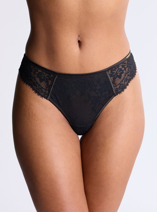boux avenue Harri thong - Black Mix