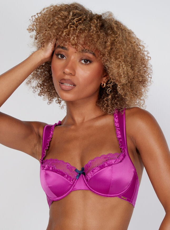 Boux Avenue Harriet Balconette Bra - Orchid