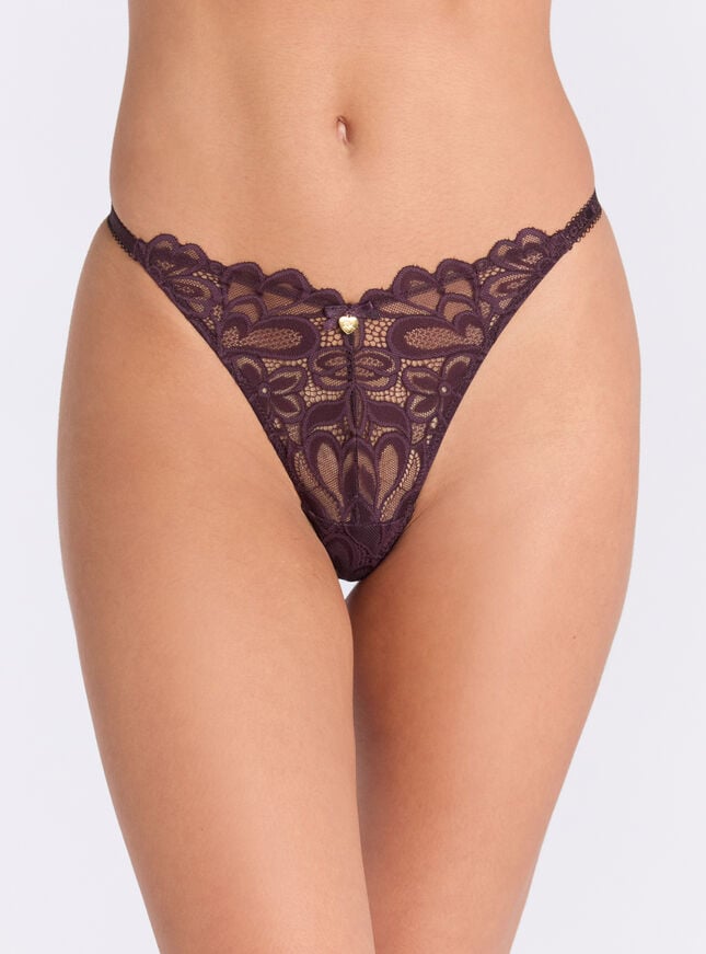 boux avenue Heidi tanga briefs - Blackberry