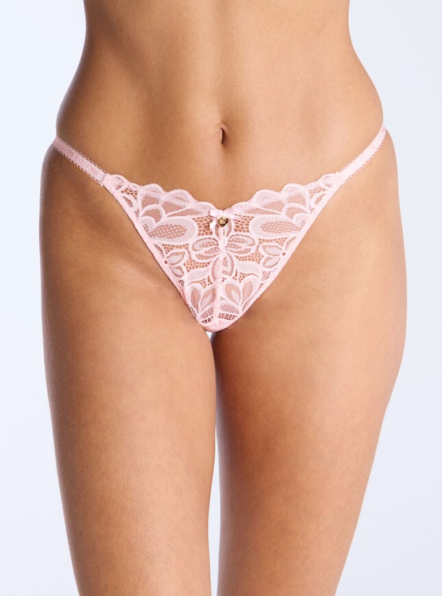 boux avenue Heidi tanga briefs - Light Pink