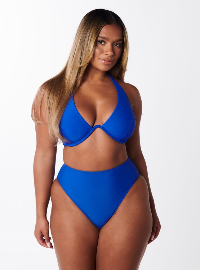 boux avenue High waist bikini briefs - Cobalt Blue