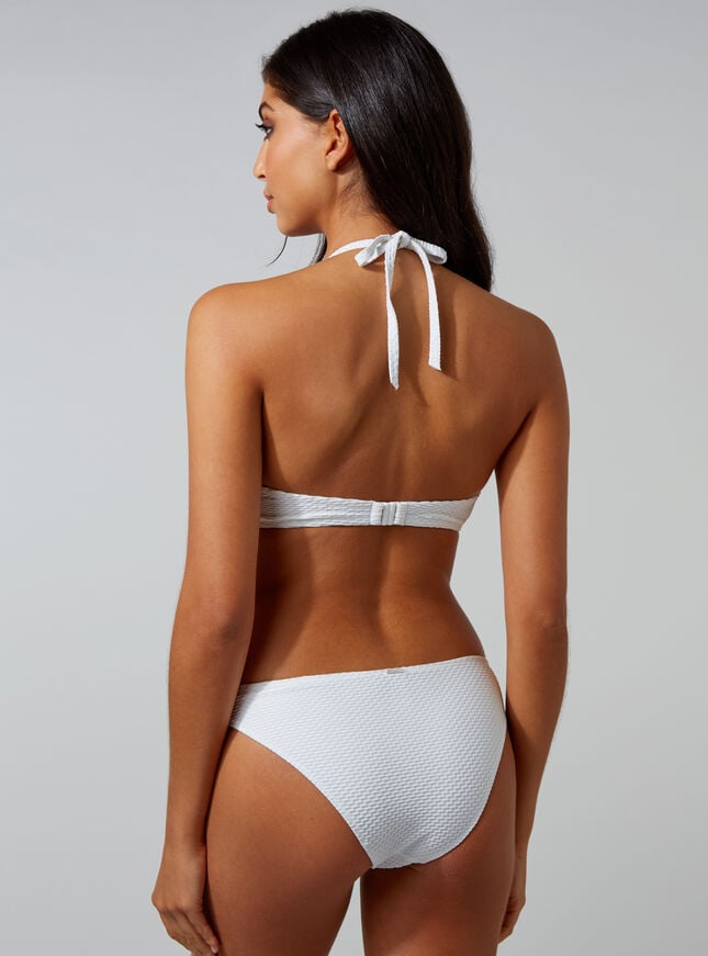 Boux Avenue Ibiza Frill Bikini Briefs - White