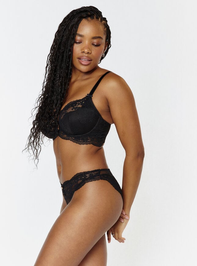 Boux Avenue Isla Briefs - Black