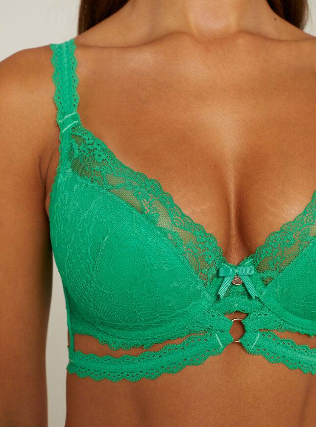 Boux Avenue Josette Plunge Bra - Green