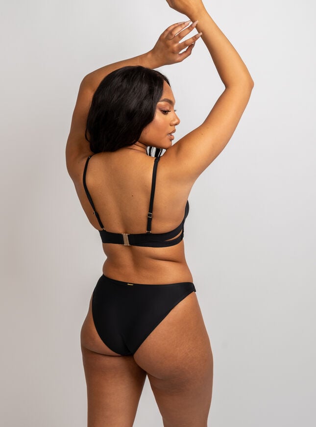 Boux Avenue Kasos Trim Bikini Brazilian - Black