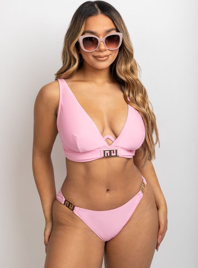Boux Avenue Kasos Trim Bikini Brazilian - Pink